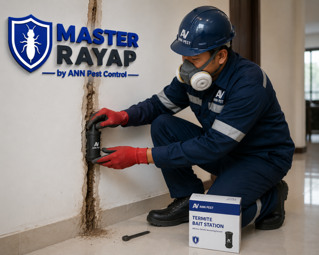 Jasa Anti Rayap Sistem Umpan