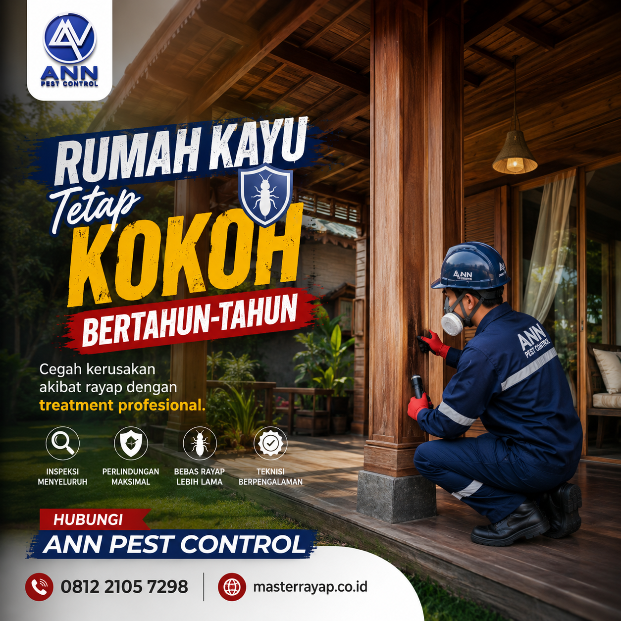 Jasa Anti Rayap Sukabumi